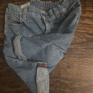 Gucci Kids Blue Denim Shorts